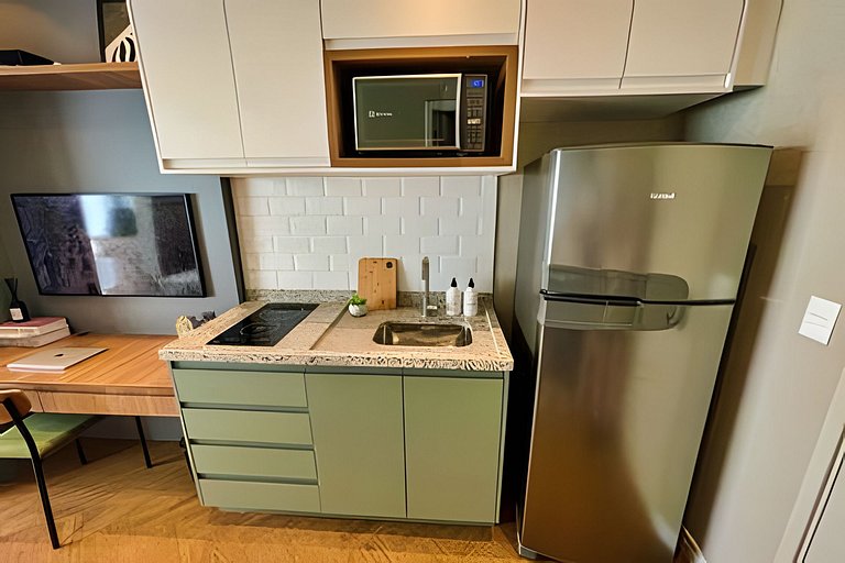 Studio com Vista incrível de São Paulo