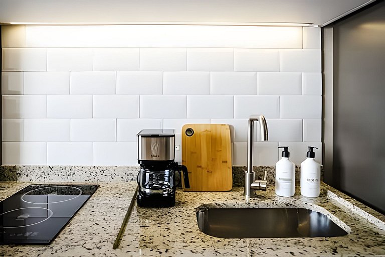 Studio com Vista incrível de São Paulo