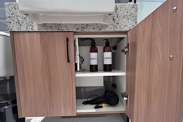 Studio com Vista incrível de São Paulo