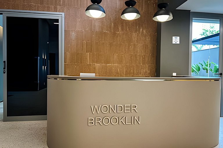 Praticidade | Studio com Piscina Rooftop e Sauna