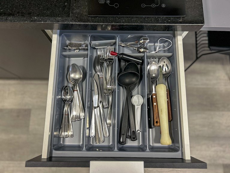 Praticidade | Studio com Piscina Rooftop e Sauna