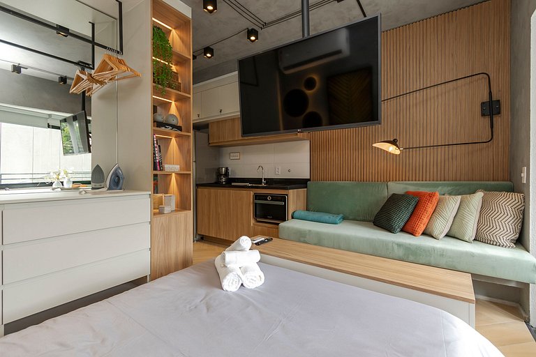 Sofisticação e Conforto | Piscina Rooftop e Sauna