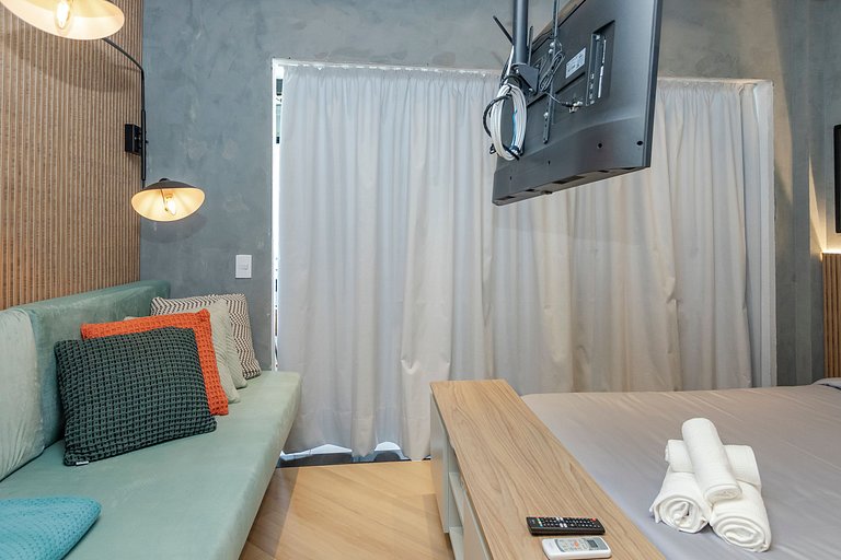 Sofisticação e Conforto | Piscina Rooftop e Sauna