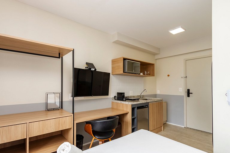 Studio com Vista incrível de São Paulo