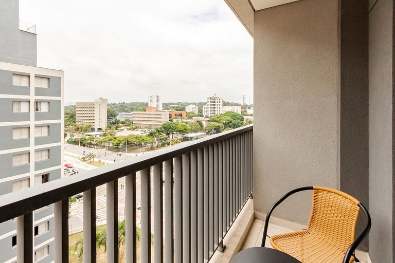 Studio com Vista incrível de São Paulo