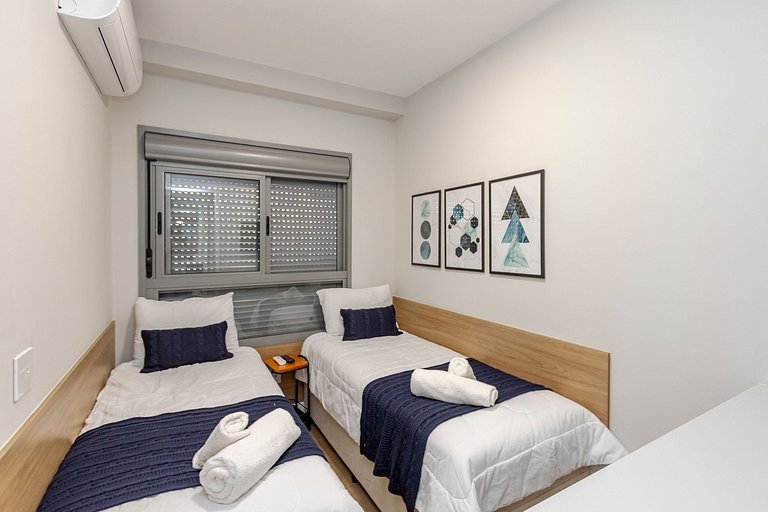 Sofisticação e Conforto | Piscina Rooftop e Sauna