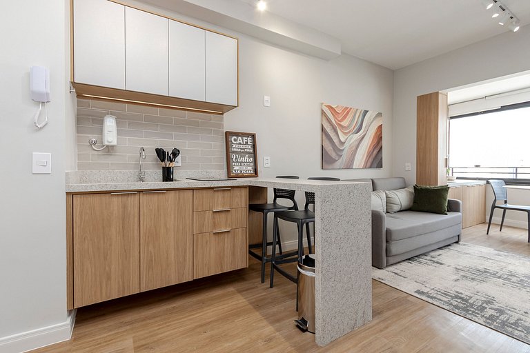 Sofisticação e Conforto | Piscina Rooftop e Sauna