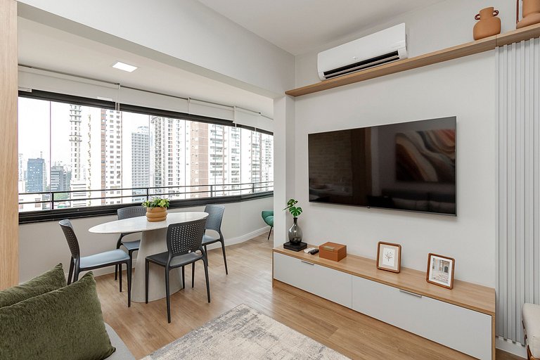 Sofisticação e Conforto | Piscina Rooftop e Sauna