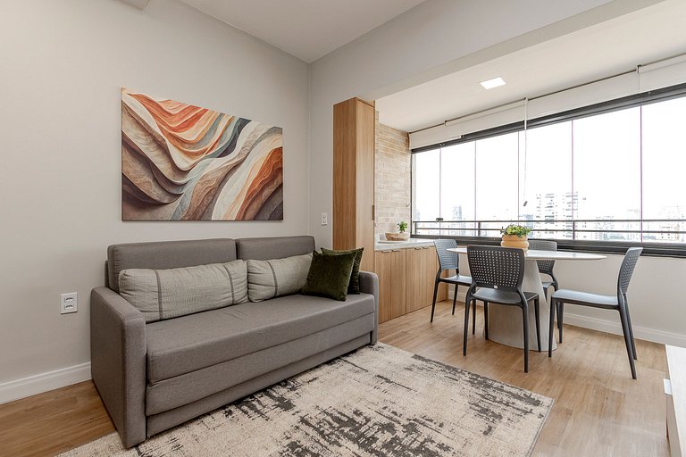 Sofisticação e Conforto | Piscina Rooftop e Sauna