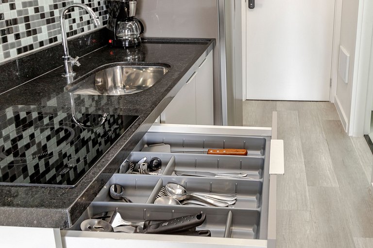 Conforto | Studio com Piscina Rooftop e Sauna