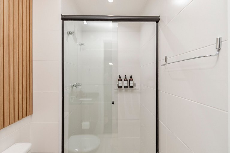 Studio Charmoso com Piscina Rooftop