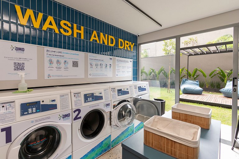 Conforto | Studio com Piscina Rooftop e Sauna