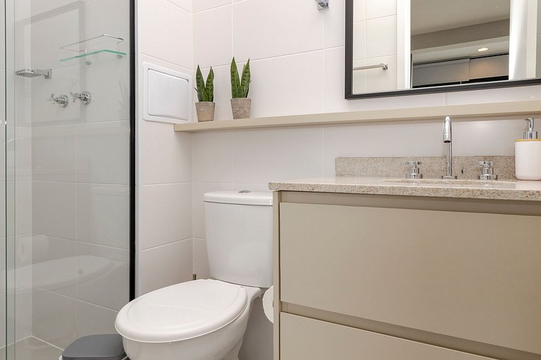 Conforto e Estilo | ao lado do metrô Brooklin