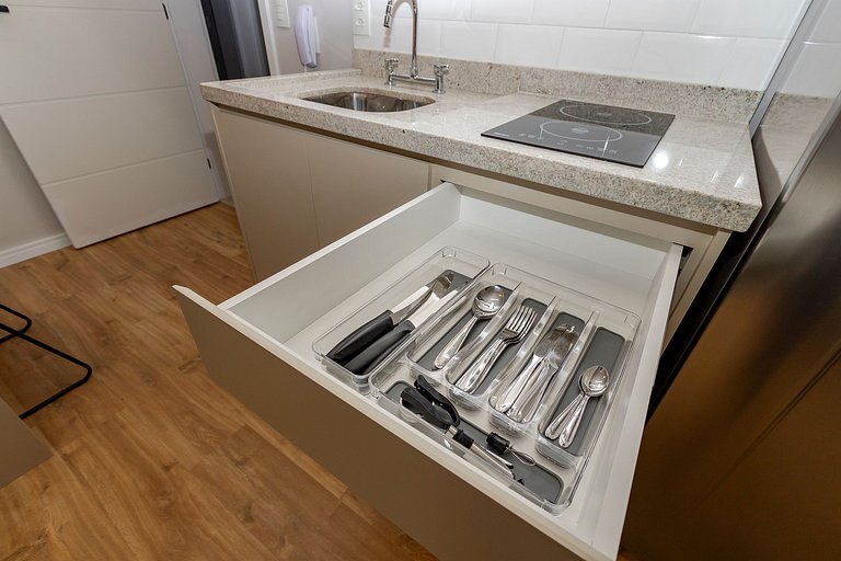 Conforto e Estilo | ao lado do metrô Brooklin