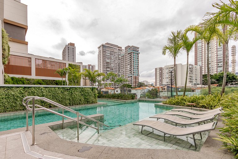 Conforto e Estilo | ao lado do metrô Brooklin