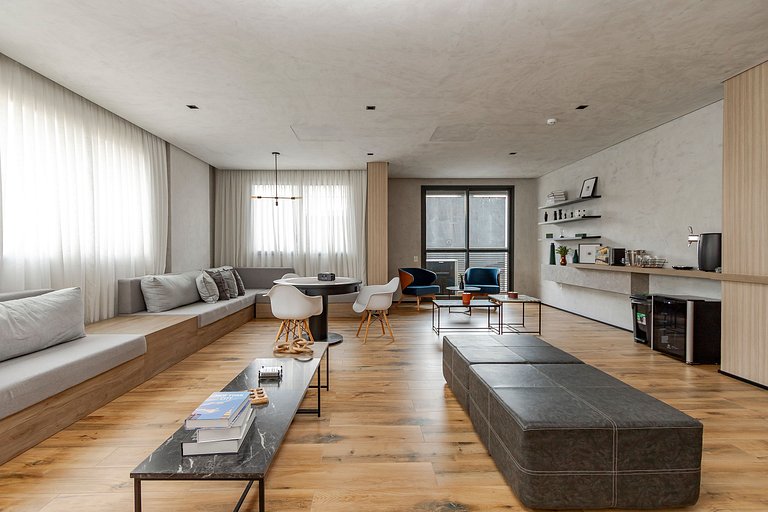 Conforto e Estilo | ao lado do metrô Brooklin