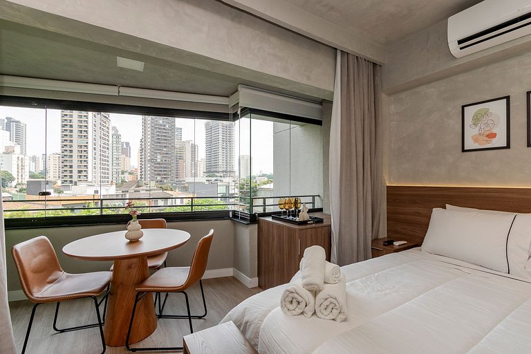 Sofisticação e Conforto | Piscina Rooftop e Sauna