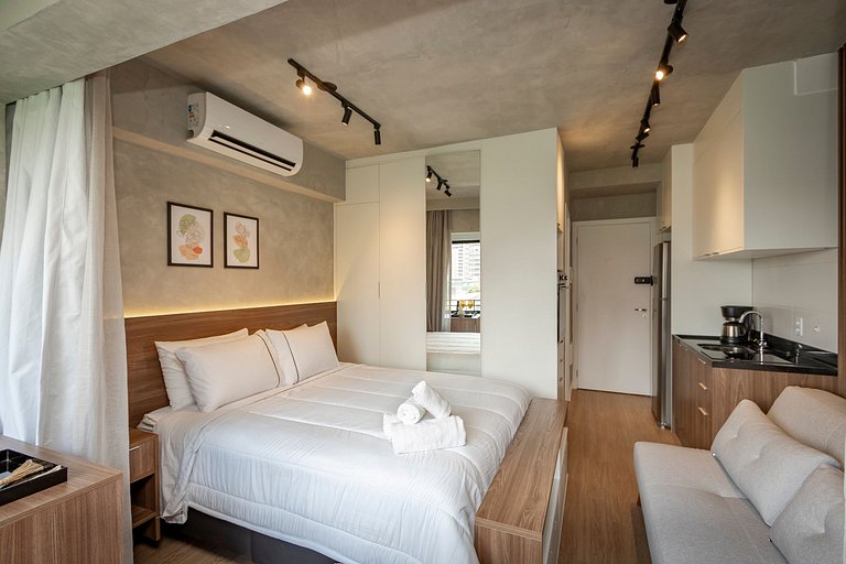 Sofisticação e Conforto | Piscina Rooftop e Sauna