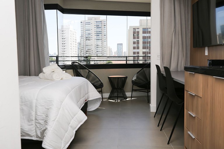 Sofisticação e Conforto | Piscina Rooftop e Sauna