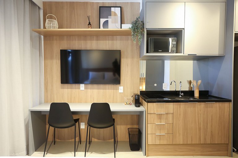 Sofisticação e Conforto | Piscina Rooftop e Sauna