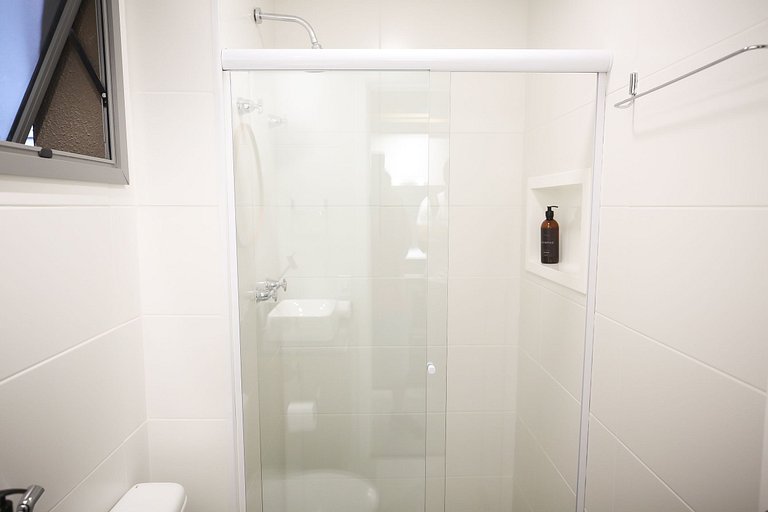 Studio Charmoso com Piscina Rooftop