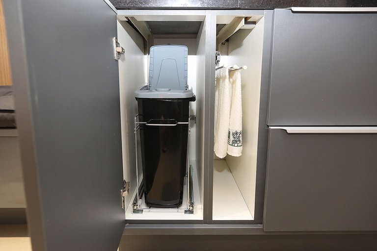 Studio Charmoso com Piscina Rooftop