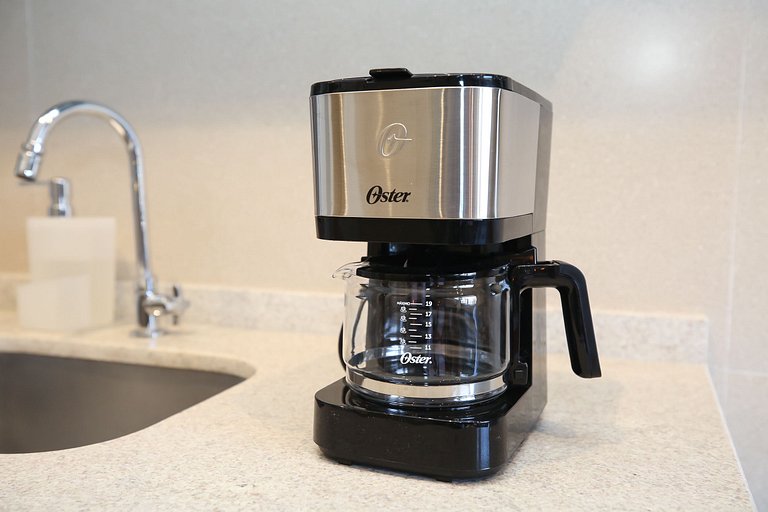 Studio Charmoso com Piscina Rooftop