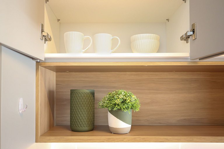 Studio Charmoso com Piscina Rooftop