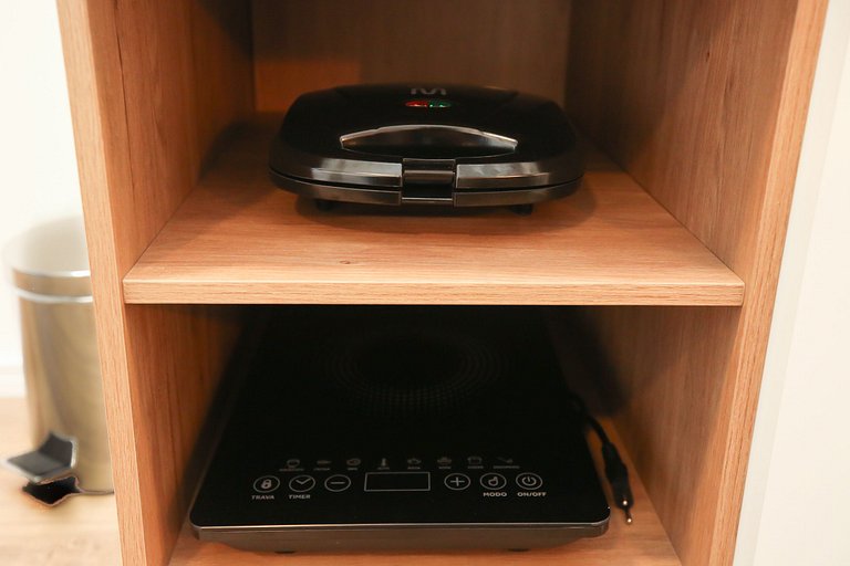 Studio Charmoso com Piscina Rooftop