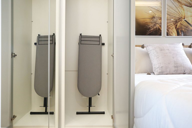 Studio Charmoso com Piscina Rooftop