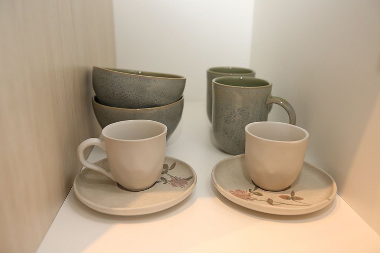 Studio Charmoso com Piscina Rooftop