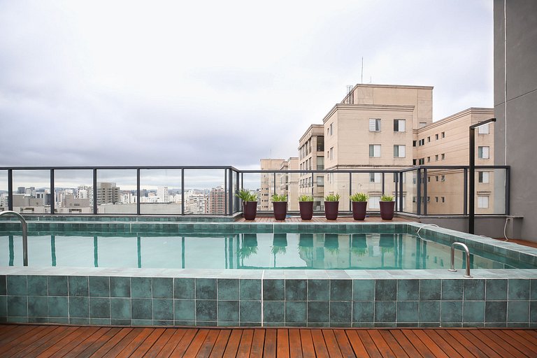 Requinte e Sofisticação | Piscina Rooftop