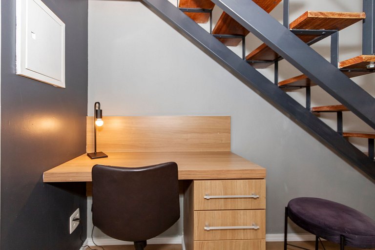 Belo Loft 19º andar c/ Garagem | ao lado do WTC