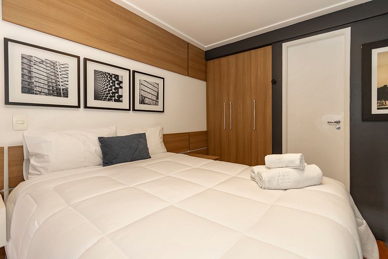 Belo Loft 19º andar c/ Garagem | ao lado do WTC