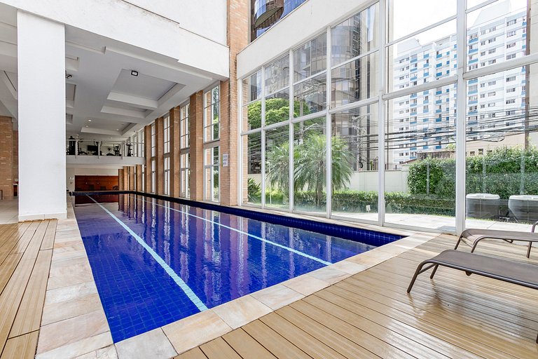 Belo Loft 19º andar c/ Garagem | ao lado do WTC