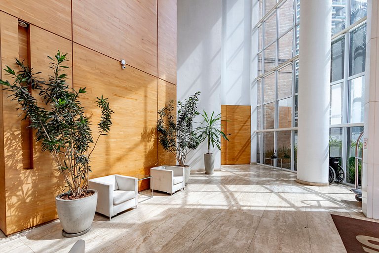 Belo Loft 21º andar c/ Garagem | ao lado do WTC