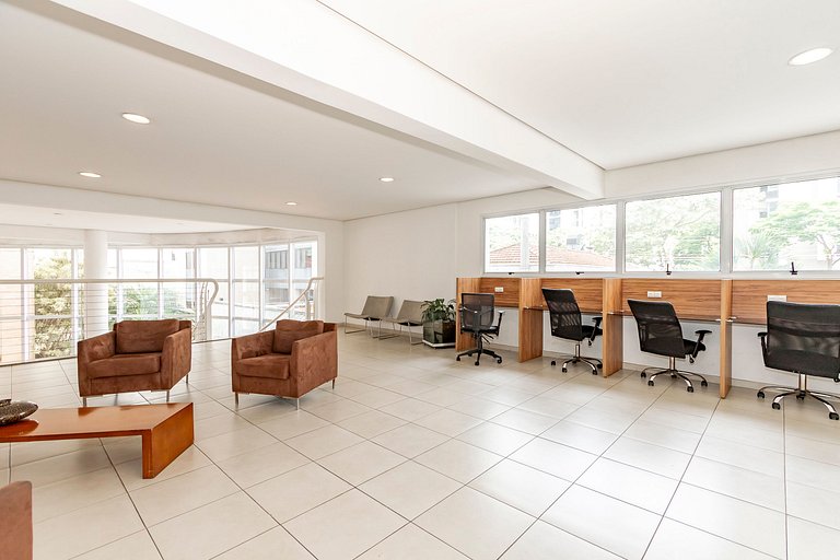 Belo Loft 19º andar c/ Garagem | ao lado do WTC