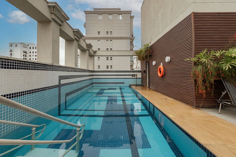 Flat Novotel Jardins 15º andar