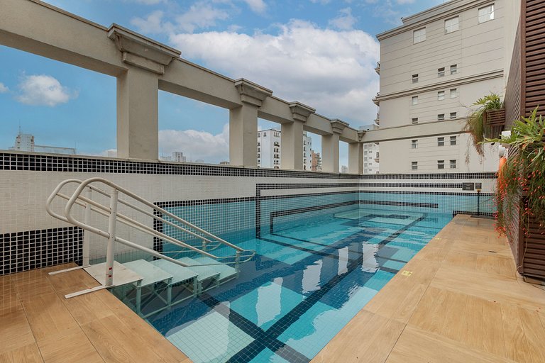 Flat Novotel Jardins 15º andar