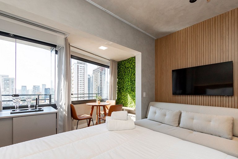 Sofisticação e Conforto | Piscina Rooftop e Sauna