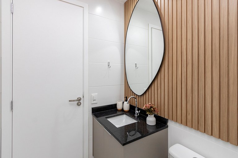 Sofisticação e Conforto | Piscina Rooftop e Sauna