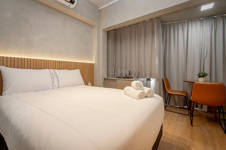 Sofisticação e Conforto | Piscina Rooftop e Sauna