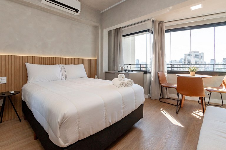 Sofisticação e Conforto | Piscina Rooftop e Sauna