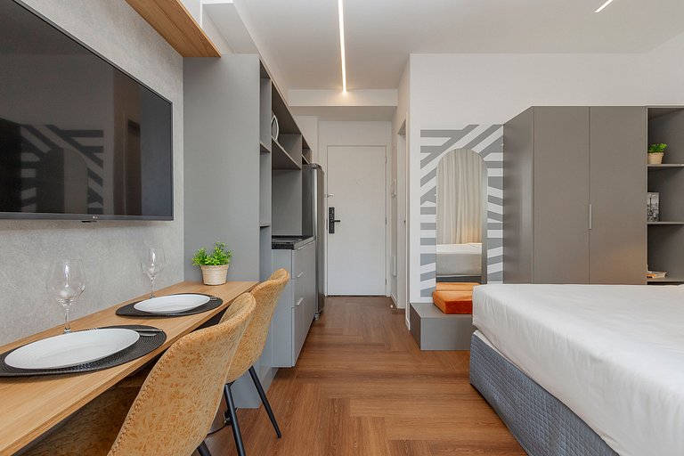 Sofisticação e Conforto | Piscina Rooftop e Sauna