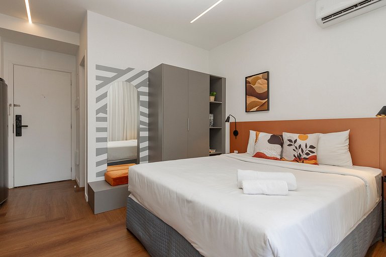 Sofisticação e Conforto | Piscina Rooftop e Sauna