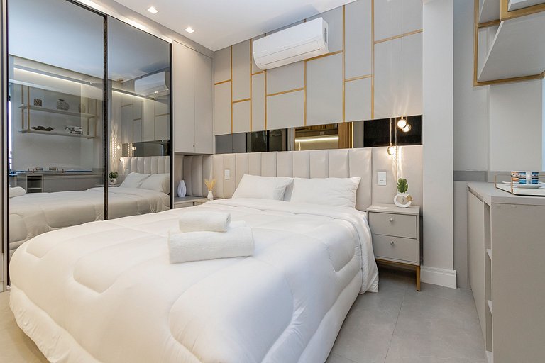 Sofisticação e Conforto | Piscina Rooftop e Sauna