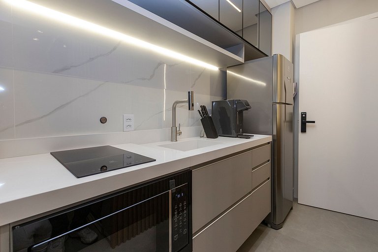 Sofisticação e Conforto | Piscina Rooftop e Sauna