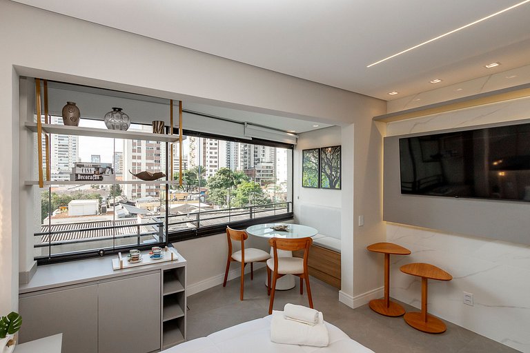 Sofisticação e Conforto | Piscina Rooftop e Sauna