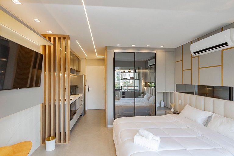 Sofisticação e Conforto | Piscina Rooftop e Sauna