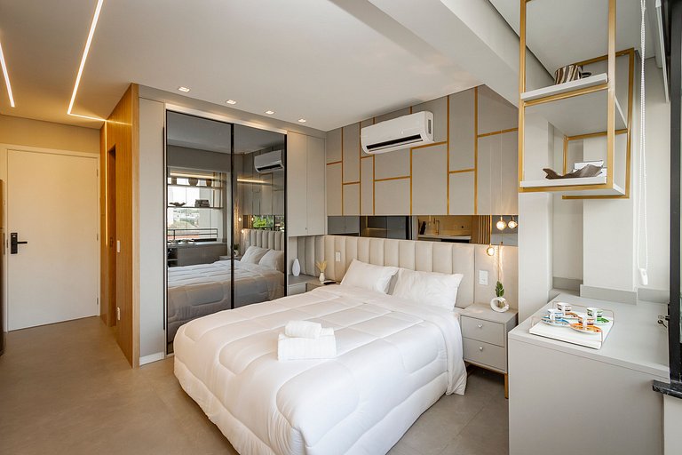 Sofisticação e Conforto | Piscina Rooftop e Sauna